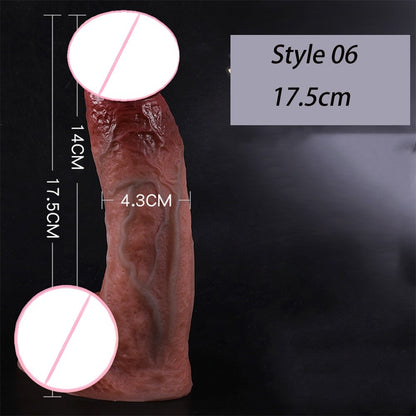 Realistic Big Penis Dildos with Suction Cup for Women Lesbian Toy Big Fake Dick Silicone Masturbation Adult Sex Products