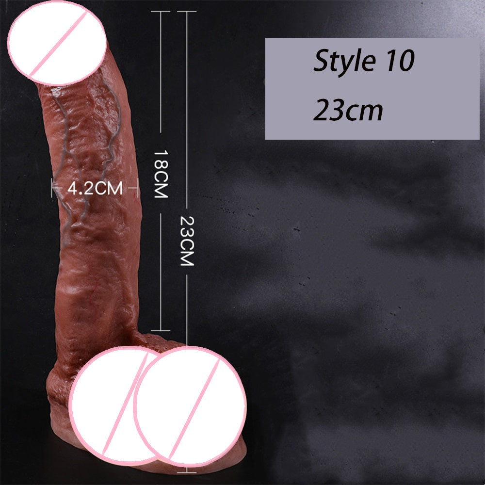 Realistic Big Penis Dildos with Suction Cup for Women Lesbian Toy Big Fake Dick Silicone Masturbation Adult Sex Products