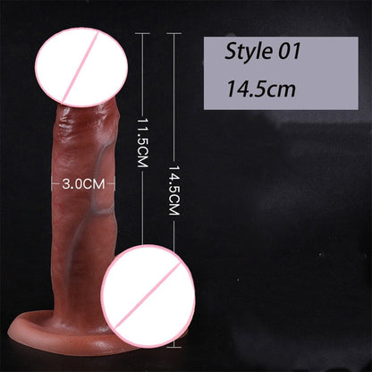 Realistic Big Penis Dildos with Suction Cup for Women Lesbian Toy Big Fake Dick Silicone Masturbation Adult Sex Products