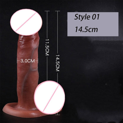 Realistic Big Penis Dildos with Suction Cup for Women Lesbian Toy Big Fake Dick Silicone Masturbation Adult Sex Products
