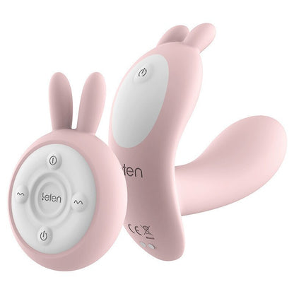 Leten 10 สปีด เครื่องสั่นทำความร้อน นวดคลิตอริส จุด G ไร้สาย ควบคุมจากระยะไกล สวมใส่กับกางเกงชั้นใน ของเล่นทางเพศสำหรับผู้หญิง