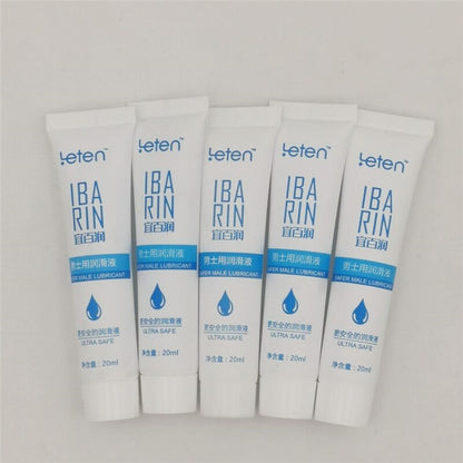 Leten 20ML Anal Lubricant for Sex Water Based Lubricant Personal Lubricant Sexual Massage Oil Sex Lube . Adult Sex Products