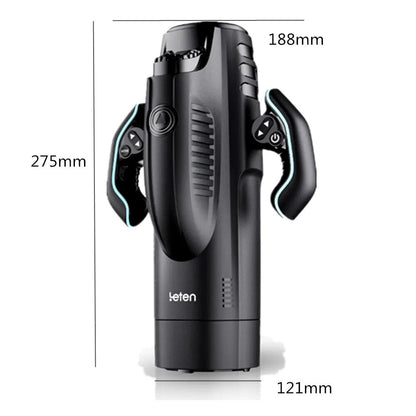 Leten เครื่องกระตุ้นช่องคลอด 3D สำหรับผู้ชาย เซ็กซ์ทอยแบบยืดหดอัตโนมัติ 10 โหมด