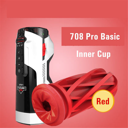 Leten อุปกรณ์ช่วยสำเร็จความใคร่สำหรับผู้ชาย ปลอกสำเร็จความใคร่ชายจำลองช่องคลอดและทวารหนัก ถ้วยสำเร็จความใคร่ของเล่นทางเพศสำหรับผู้ชาย