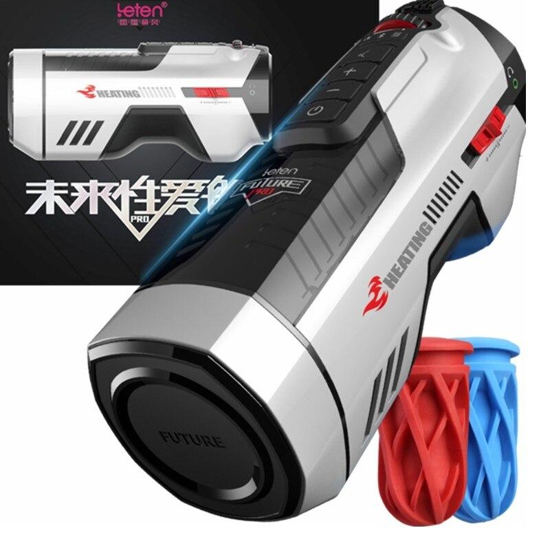 Leten Automatic Piston Telescopic Vagina  Male Masturbator Thailand Adults Sex toys Shop