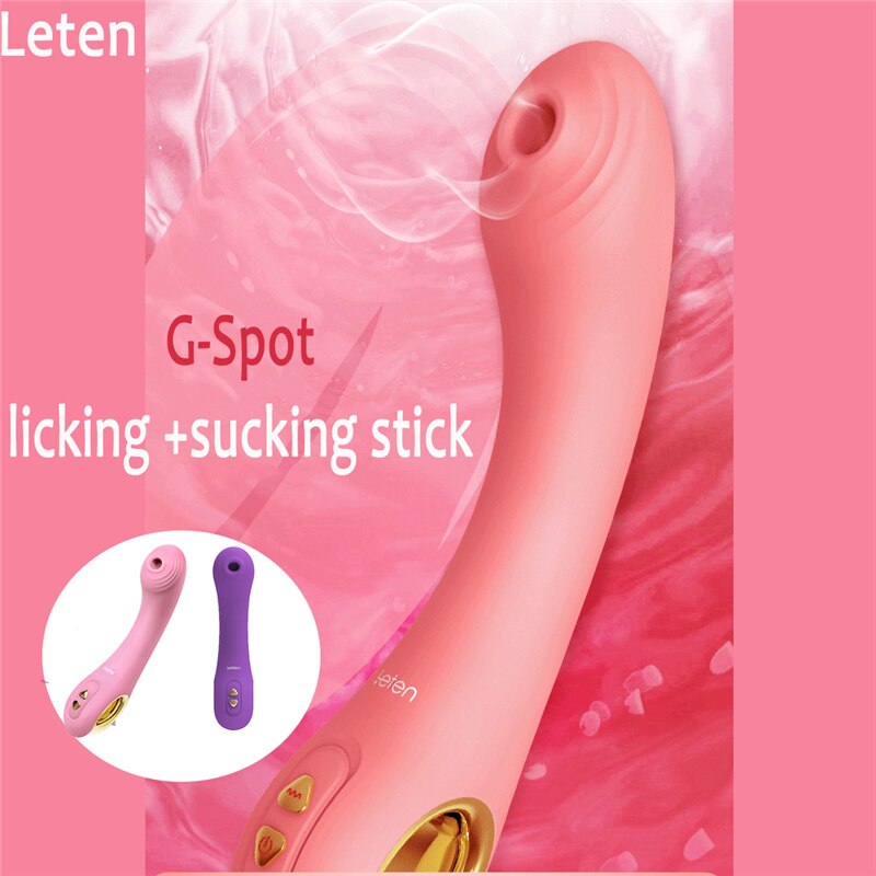 Leten เครื่องนวดกระตุ้นจีสปอตและช่องคลอดแบบสั่น ดูดอัตโนมัติ ให้ความร้อน ของเล่นเซ็กส์สำหรับผู้หญิง ผลิตภัณฑ์ช่วยสำเร็จความใคร่สำหรับผู้หญิง