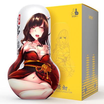 Leten Sexy Toys ช่องคลอดชาย เครื่องช่วยสำเร็จความใคร่ ช่องคลอดถ้วยสุญญากาศสำหรับผู้ชาย การออกกำลังกายเพื่อความทนทาน ออรัลเซ็กส์ ถ้วยญี่ปุ่นสำหรับผู้ใหญ่ 18+