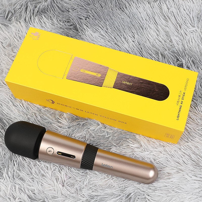 Leten เครื่องนวดกระตุ้นไฟฟ้า Lightning รุ่นที่ 3 อุปกรณ์ช่วยสำเร็จความใคร่สำหรับสตรี ช่วยกระตุ้นช่องคลอดและปุ่มกระสัน