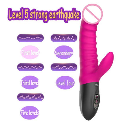 Leten แท่งสั่น ระบบทำความร้อน คลื่นแม่เหล็กไฟฟ้า ของเล่นทางเพศสำหรับผู้หญิง