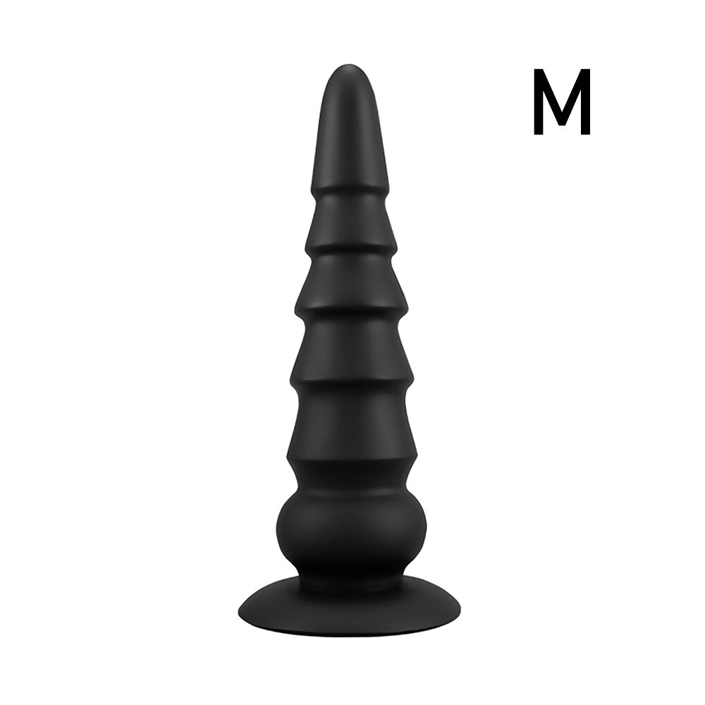 จุกเสียบทางทวารหนักขนาดใหญ่ซิลิโคนเหลว Dildos ผลิตภัณฑ์ทางเพศ จุกเสียบก้นขนาดใหญ่ อวัยวะเพศที่อ่อนนุ่ม ตัวขยายทวารหนัก กระตุ้นช่องคลอดและทวารหนัก ของเล่นทางเพศ Dick