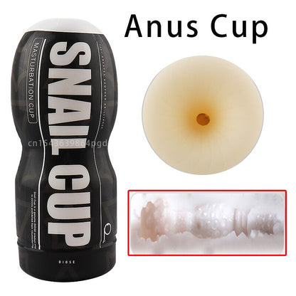 3D หี Masturbator ถ้วยช่องคลอดเทียมสมจริง ผู้ชายซิลิโคนถ้วยสำเร็จความใคร่แบบดูด Sex Shop ของเล่นทางเพศสำหรับผู้ชาย