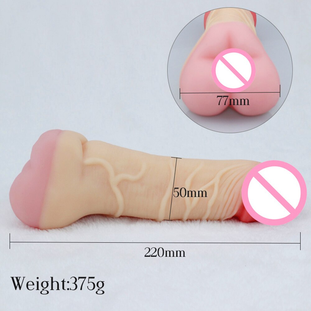 Realistic Silicone Male Masturbator Sex Toy Pocket Pussy Real Vagina Anal Massager Couple Unisex Sex Shop For 18 Adult Tool