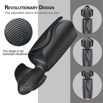 Male Cocksucking Masturbator for Men Penis Delay Trainer Electric Pulse Vibrator Automatic Oral Climax Glans Massage Pussy Toy