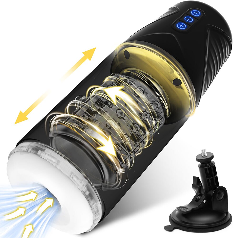 ที่ดีที่สุด-ขายชาย Masturbator อัตโนมัติ Intimate Adult สินค้าสำหรับชายอวัยวะเพศชายดูดเครื่องอมควย Masturbator เซ็กซ์ทอยสำหรับชาย