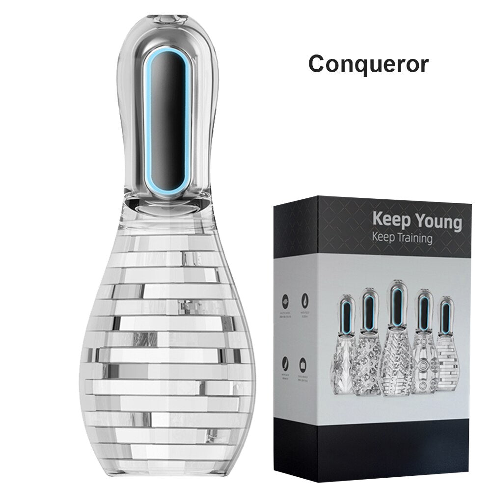 Automatic Sucking Masturbator Real Oral Sex Glans Trainer Penis Massager Cock Enlargement Glans Vibrator Sex Toys For Men