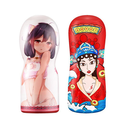 ชาย Masturbator ถ้วยซิลิโคนช่องคลอดที่สมจริงปาก Oral อมควยผู้ใหญ่เพศของเล่นผลิตภัณฑ์