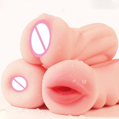Masturbator สำหรับผู้ชายเซ็กซ์ทอยปากช่องปากประดิษฐ์ลิ้นนวด Penise ชายการสำเร็จความใคร่เกย์ผู้ใหญ่อุปกรณ์เสริมเพศสัมพันธ์