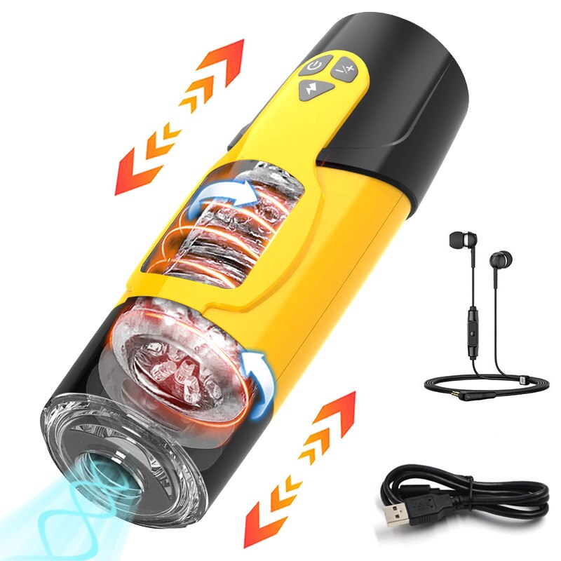 Masturbator อัตโนมัติแบบลูกสูบสำหรับผู้ชายของเล่นเพศผู้ใหญ่ blowjob สำหรับช่องคลอดสำเร็จความใคร่