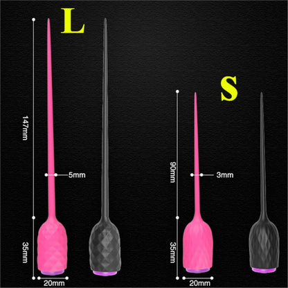 Masturbators ไข่สำหรับชาย Urethral เสียง Vibrators Masturbation ชายเครื่องมือ Catheter Urethra Dilator ม้า Sticks ของเล่น
