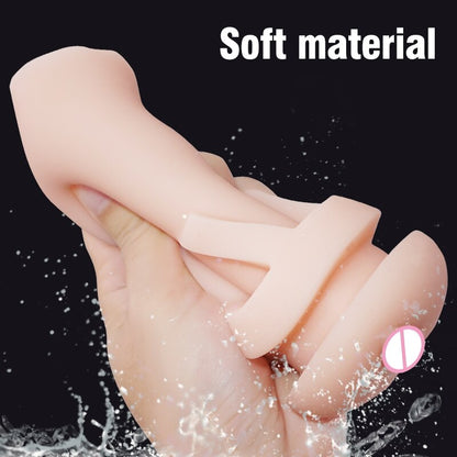 ชาย Masturbators สำหรับผู้ชายช่องคลอดสูญญากาศพ็อกเก็ตหี Vaginator ความอดทนการออกกำลังกาย Masturbation เซ็กซ์ทอย Vibrator Masturb ถ้วย