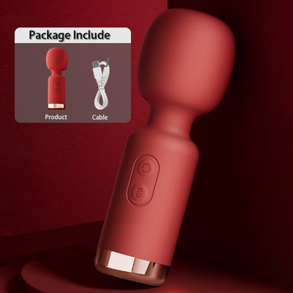 Mini AV Vibrator Magic Wand สำหรับผู้หญิงที่มีประสิทธิภาพ Clitoris Stimulator USB ชาร์จได้แบบพกพา Massager หญิงผู้ใหญ่สินค้าเซ็กซ์ทอย