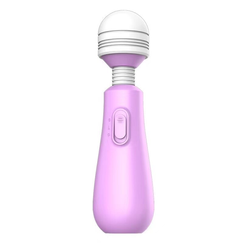 Mini AV Wand Tumbler Vibrator สำหรับหญิง อุปกรณ์ช่วยกระตุ้นอารมณ์ทางเพศหญิงแบบพกพา กระตุ้นหัวนมและคลิตอริส อุปกรณ์ช่วยสำเร็จความใคร่สำหรับผู้ใหญ่