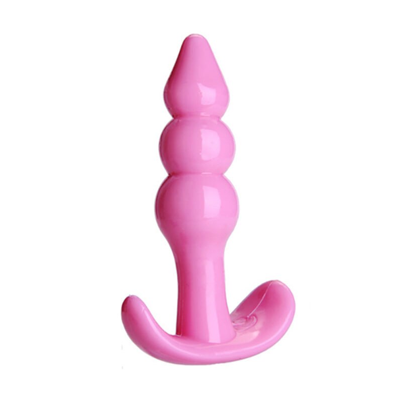 Mini Silicone Anal Plug Beads Jelly Toys Skin Feeling Dildo Adult Sex Toys for Men Butt Plug Sex Products Sex Toys for Women