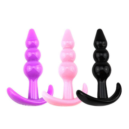 Mini Silicone Anal Plug Beads Jelly Toys Skin Feeling Dildo Adult Sex Toys for Men Butt Plug Sex Products Sex Toys for Women