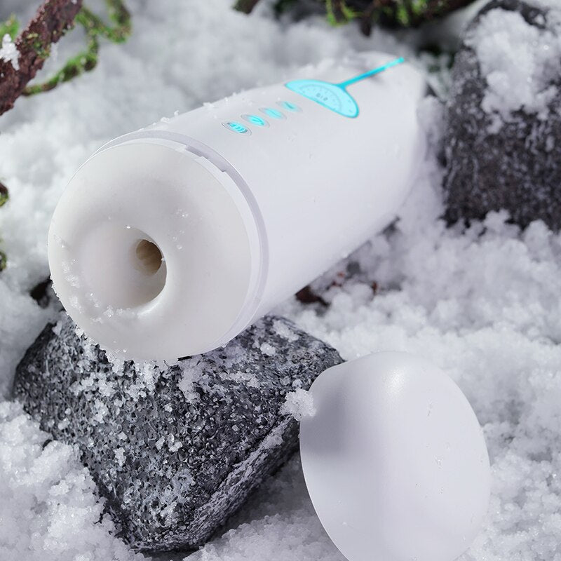 Smart Automatic Male Masturbator Automatic Suction LCD Display Dual Heating Vagina Masturbator Sex Toy