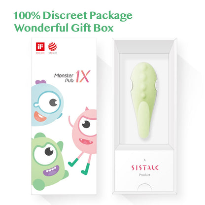 Monster Pub 1X Bluetooth Remote Vibrators Rechargeable Clitoral &amp; G-Spot Sex Toys for Adults 18 Women Masturbator Product