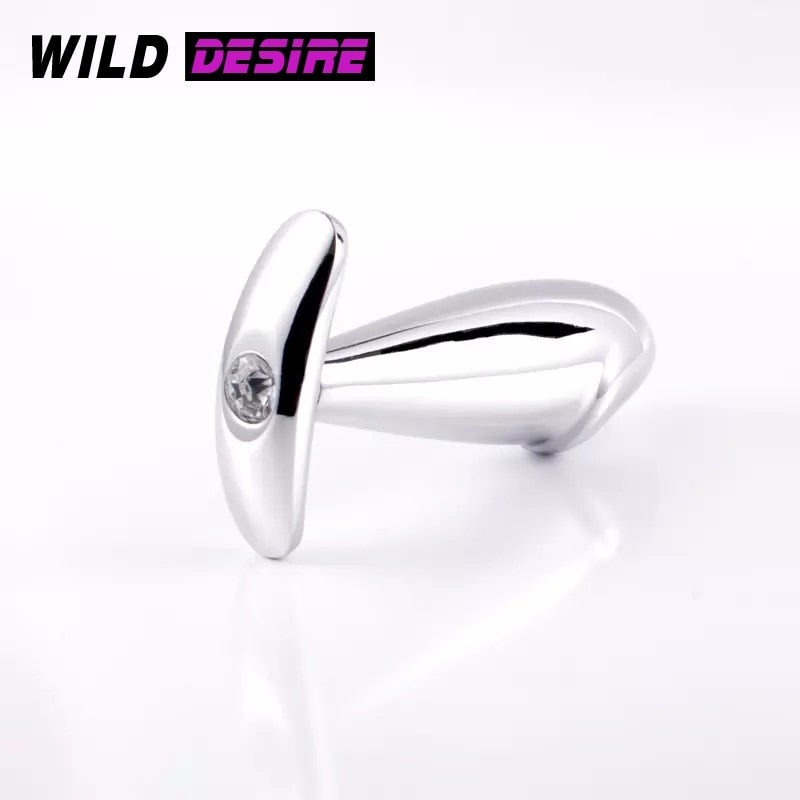 NEW Small Metal Butt Plug Dildo for Beginner Women Men Intimate Goods Strapon Anal Toys Sex Accessories Anal Beads Training 18+