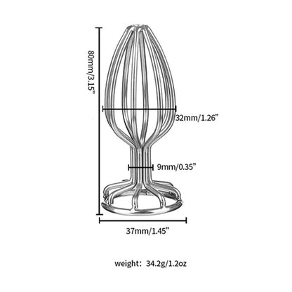 New Style Metal Anal Plug Hollow Out Butt Plug Dildo for Women Couple Masturbator Intimate Goods Anal Toys Sex Toys for Adults18