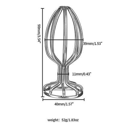 New Style Metal Anal Plug Hollow Out Butt Plug Dildo for Women Couple Masturbator Intimate Goods Anal Toys Sex Toys for Adults18