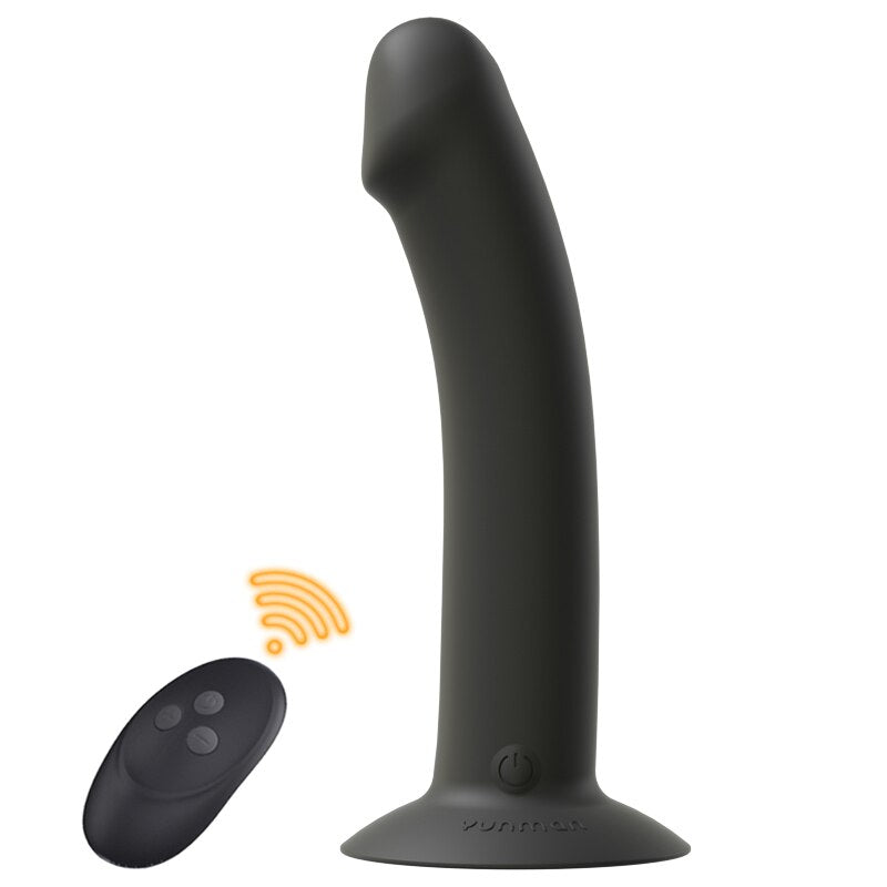 New Unisex Vibrating Anal Butt Plug Prostate Massager Vaginal Stimulator Lesbian Strapon Dildo Vibrator Sex Toys for Man Woman