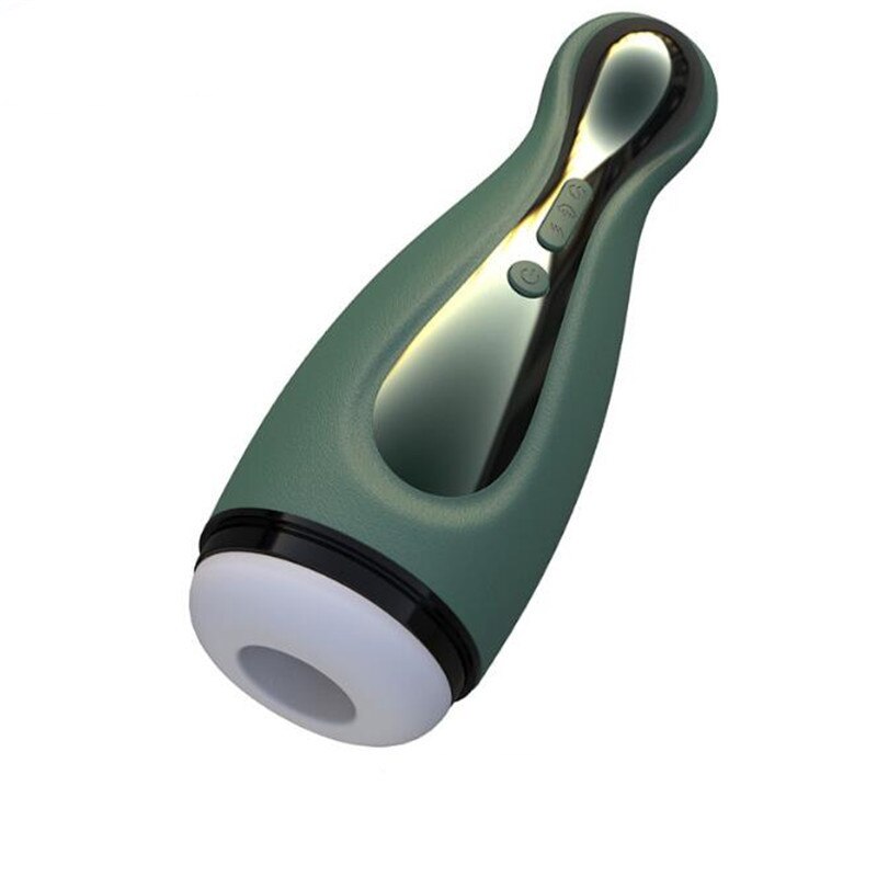 New Upgrade Real Air Sucking Masturbator Blowjob Deep Throat Vibration Automatic Suction Oral Sex Cup Adult Intimate Toy for Men