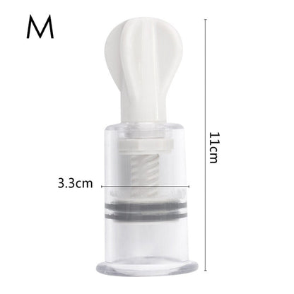 Nipple Vacuum Cup Sucker Pump Breast Enlargement Enhancer Stimulator Sex Toy Body Massage Cans Suction Enhancer Anti Cellulite