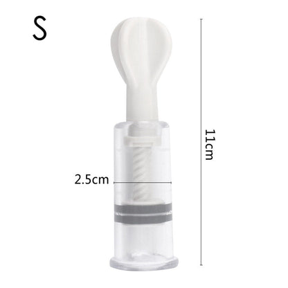 Nipple Vacuum Cup Sucker Pump Breast Enlargement Enhancer Stimulator Sex Toy Body Massage Cans Suction Enhancer Anti Cellulite