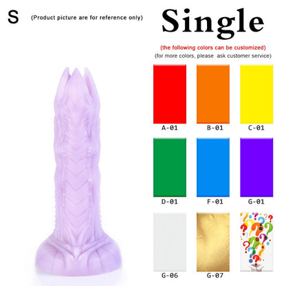 Nothosaur Soft Anal Plug Ovipositor Dildo Penis ไม่มีไข่ Dildo แฟนตาซี ลูกบอลช่องคลอด Buttplug สำหรับผู้ชาย ผู้หญิง ของเล่นทางเพศ ของเล่น BDSM