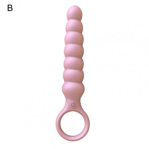 OLO Anal Plug Skin-friendly Smooth Universal 10 Frequency Vibration Silicone Female Prostate Massager Anal Beads Couple Sex Toys