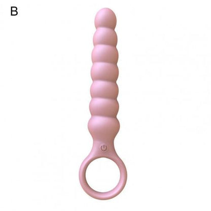 OLO Anal Plug Skin-friendly Smooth Universal 10 Frequency Vibration Silicone Female Prostate Massager Anal Beads Couple Sex Toys