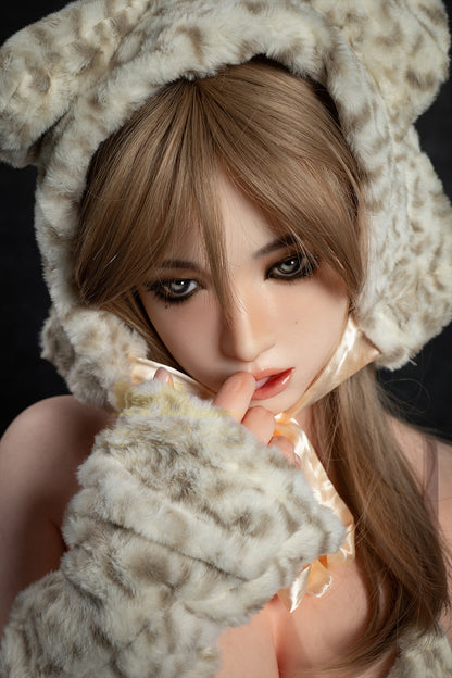 Irontechdoll Julane 164cm Head Full Silicone Natural Skin Cute Blonde Realistic Sex Doll NO.1109