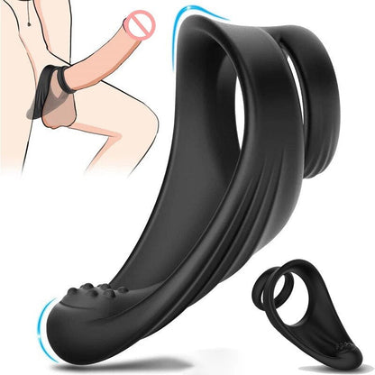 Penis ring, couple ring, delay ejaculation scrotum tie ring, sex toy for men, erection, prostate massage