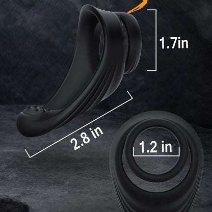 Penis ring, couple ring, delay ejaculation scrotum tie ring, sex toy for men, erection, prostate massage