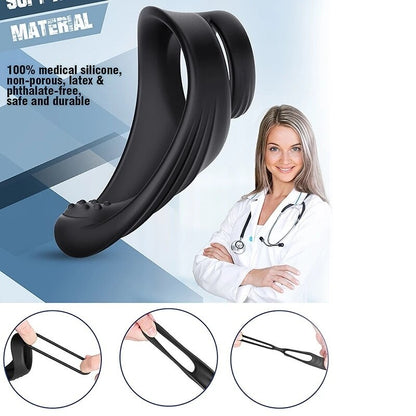 Penis ring, couple ring, delay ejaculation scrotum tie ring, sex toy for men, erection, prostate massage