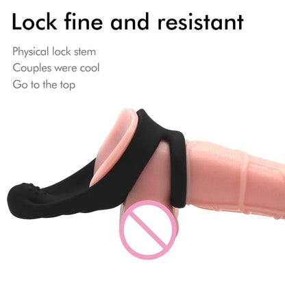 Penis ring, couple ring, delay ejaculation scrotum tie ring, sex toy for men, erection, prostate massage
