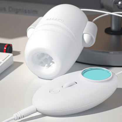 Japanese Penis Trainer Vibrator ของเล่นทางเพศซิลิโคนเครื่องฝึกอวัยวะเพศ ชะลอการหลั่ง ชาย Masturbator อวัยวะเพศชาย Vibrator