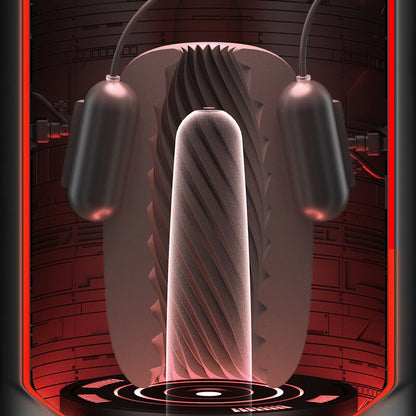 Japanese Penis Trainer Vibrator ของเล่นทางเพศซิลิโคนเครื่องฝึกอวัยวะเพศ ชะลอการหลั่ง ชาย Masturbator อวัยวะเพศชาย Vibrator