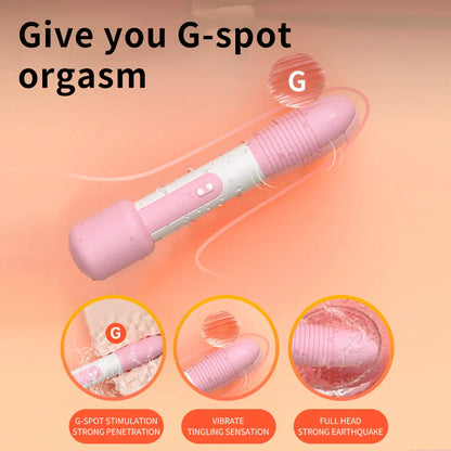 เครื่องสั่นกระสุนทรงพลัง APP บลูทูธควบคุม การกระตุ้นคลิตอริส จุด G เครื่องนวด ช่องคลอดขนาดเล็ก ตัวกระตุ้นทางทวารหนัก ของเล่นทางเพศสำหรับผู้หญิง