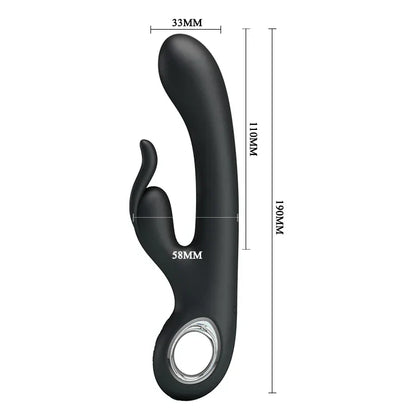 Pretty Love USB Rechargeable 7 Mode Rabbit Vibrator Clitoris Stimulator Adult Sex Toys for Women Female Masturbator Gay Toys