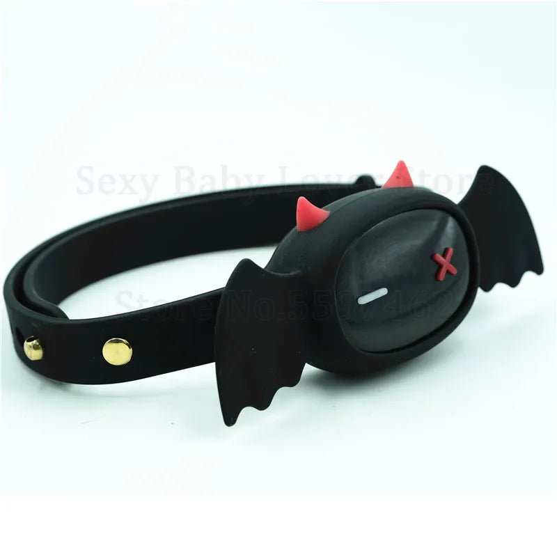 QIUI Little Devil APP Control Electric Shock Collar Restraint Slave BDSM Collar Fetish Adult Games Sex Toys For Couples Gay 18+